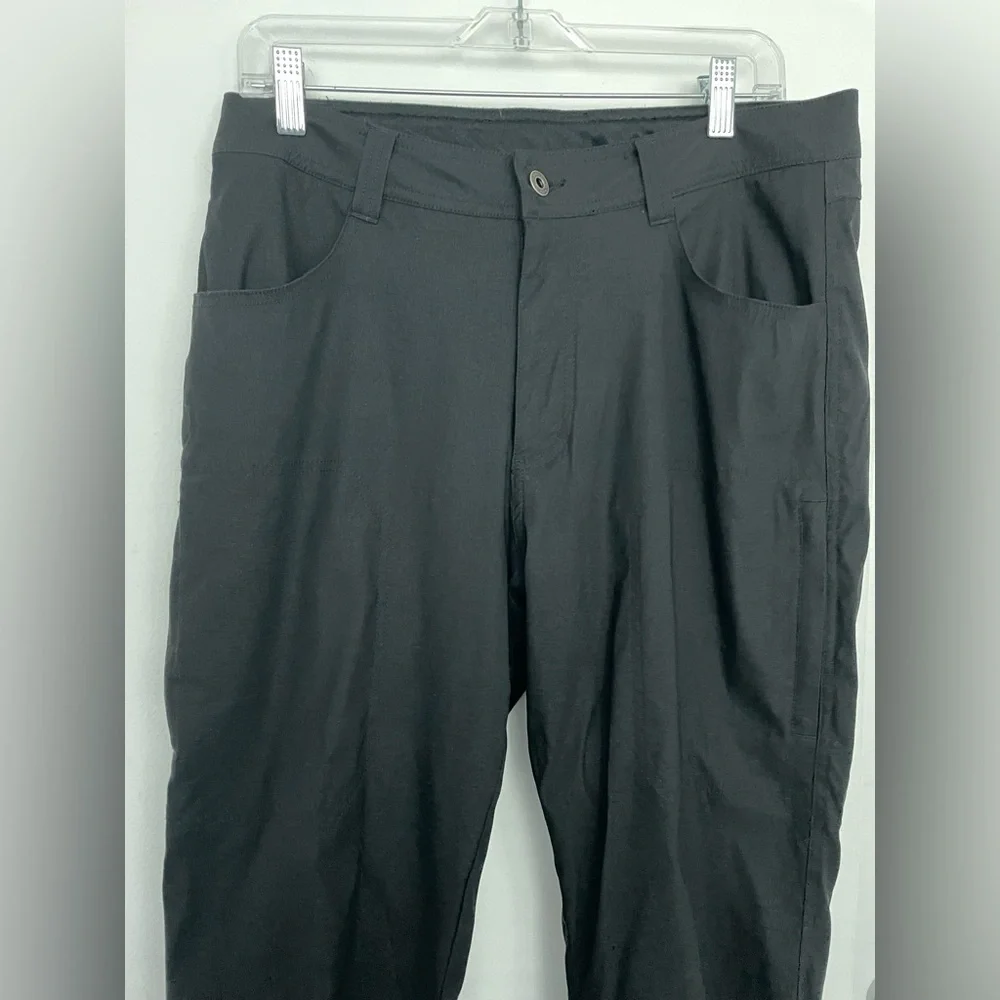 Eddie Bauer Men's Fleece Lined Water Resistant Black Pants 32 x 32